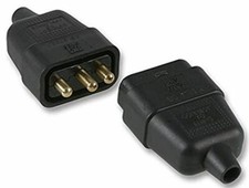 10amp 3Pin Black Flex High