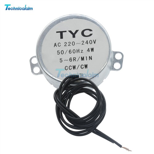 220v tyc 6rpm robust - ac, 5-6rpm