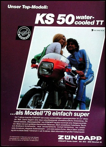 Zündapp watercooled tt - 50,