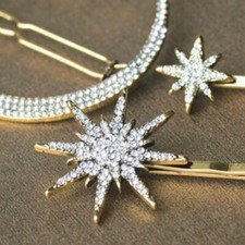 Mode Neue Strass Haarspange