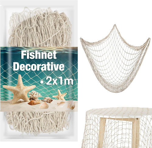 Fischernetz dekoration outdoor - dekoration,