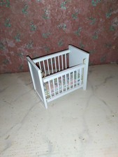 Nostalgie-Bett-Kinderzimmer-Puppenhaus-Puppenstube-1:12