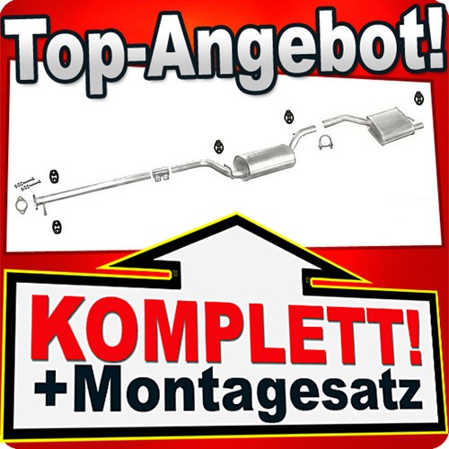 Auspuff für ford focus - focus, mk1