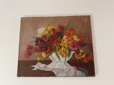 Ölgemälde Blumenstillleben