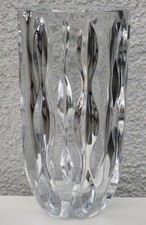 Edle Kristallvase aus Rogaška - Serie Celleste - Höhe 25,5 cm