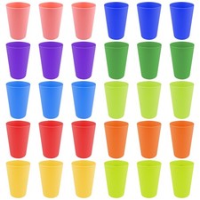30 Stück Bunt Plastikbecher