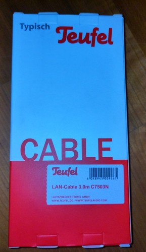 Original teufel lan kabel - kabel, 3m