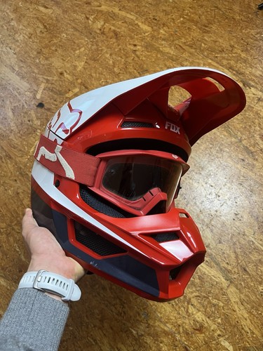 Fox przm helm navy - navy, red