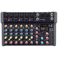 Citronic CMA-10 Kompaktmixer mit DSP FX und BT/USB Mischpult Hall Verzögerung