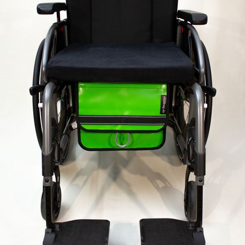 Flache rollstuhltasche grün - rollstuhltasche,