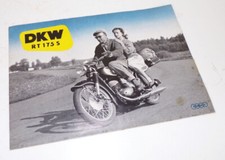 DKW RT 175 S Motorrad Prospekt