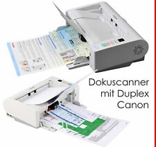 DOKU SCANNER CANON DR-M140 DRM140 EINZUGSCANNER DUPLEX WINDOWS 7 8 10 11 MIT NT