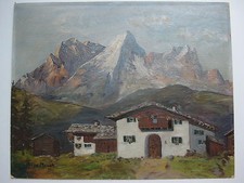 Bauernhaus am Watzmann