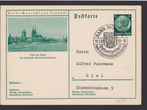 Hann münden ganzsache - hann.,