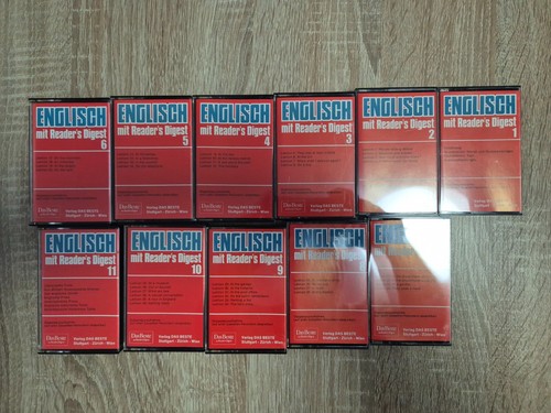 Audio kassetten english - kassetten,
