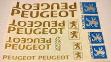 Satz Aufkleber Peugeot  Moped