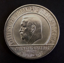 3 RM 1929 D - Hindenburg -