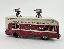 Cragstan Broadcasting Company CBC Television Car L: 16 cm - schöne Litho!