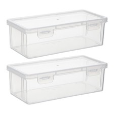 2pcs Brot Toast Box Leckschutz