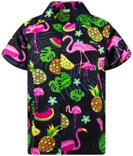 Funky hawaiihemd flamingo - funky,