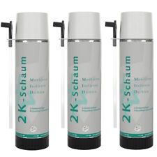 2K Bauschaum SOUDAL 3 x 400 ml PU Schaum Zargenschaum Montageschaum