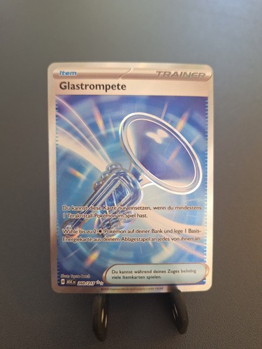 Pokemon karte glastrompete - pokemon,