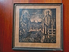 Rudolf Schiestl, Holzschnitt