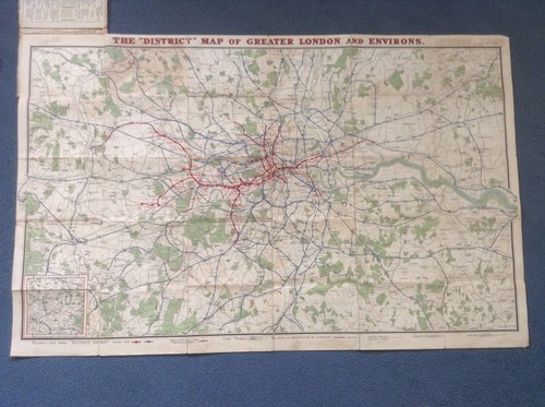 The district map of greater - the,