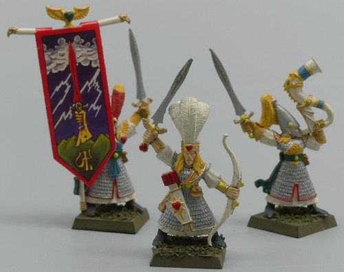 Warhammer high elf - 3x,