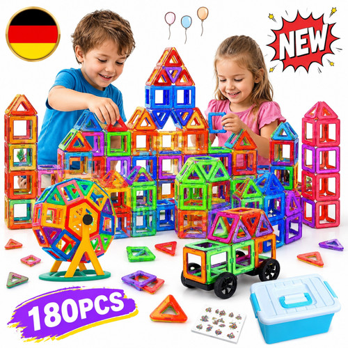 180 stk magnetische bausteine - magnetische,