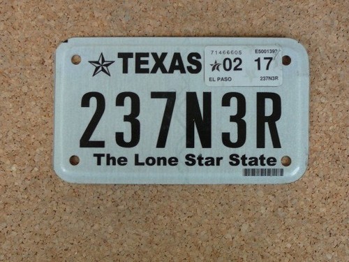 Motorradkennzeichen texas - us-motorradkennzeichen,