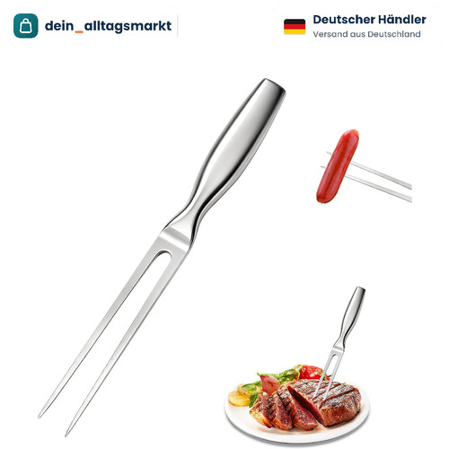 Fleischgabel edelstahl cm - fleischgabel,