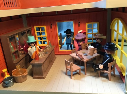 Playmobil saloon golden - golden, nugget