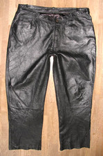 AUTHENTIC Herren- LEDERJEANS /