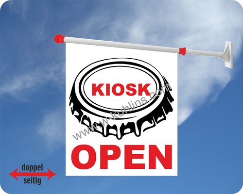 Flagge kiosk shop imbiss - shop,,