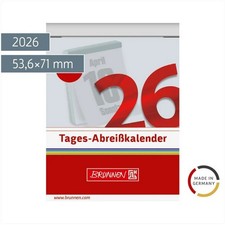 BRUNNEN Abreißkalender 2026