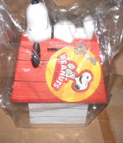 Snoopy spardose 20x14x11 - spardose, ca.