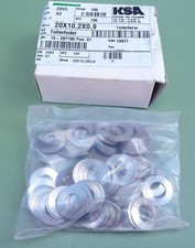 100 Tellerfedern 20x10,2x0,9 Federstahl Druckfeder Stahlfedern Stahlfeder Stahl