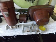 PRAKTICA FX 2Kamera Carl Zeiss JenaTessar 2,8/50, gebraucht mit Telemegor 1:5.5