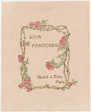 EDGARDO RODINA: Exlibris für