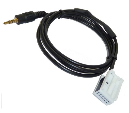 Aux adapterkabel line 12pol - aux,