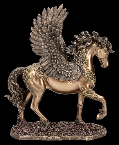 Pegasus figur mit goldenen - pegasus,
