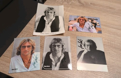 Original autogrammkarte - 4x,
