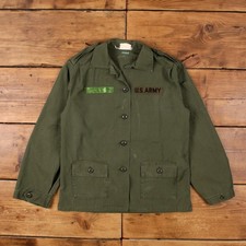 Vintage Militär Hemd Knopf M