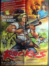 Ruckus - Linda Blair - Dirk Benedict - Videoposter A1 84x60cm gefaltet