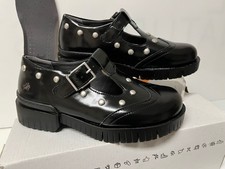 ART DAMEN T-SPANGE HALBSCHUH Gr. 37 "Neu" IN SCHWARZ  " BLACK WEEK " PREISE