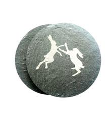 Hasen Boxen Schiefer