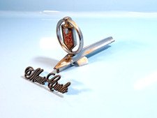 1976-1979 CHEVROLET MONTE CARLO - HAUBENEMBLEM & SCHRIFTZUG - ORIGINAL - VINTAGE