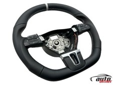 Lenkrad Lederlenkrad Vw Passat 3C B6 B7 GOLF 6 VI 5K Multifunktion ABGEFLACHT
