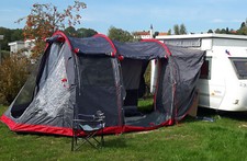 Busvorzelt Justcamp Yuba L  Bus, Van, Familienzelt 5 Personen mit Schlafkabine